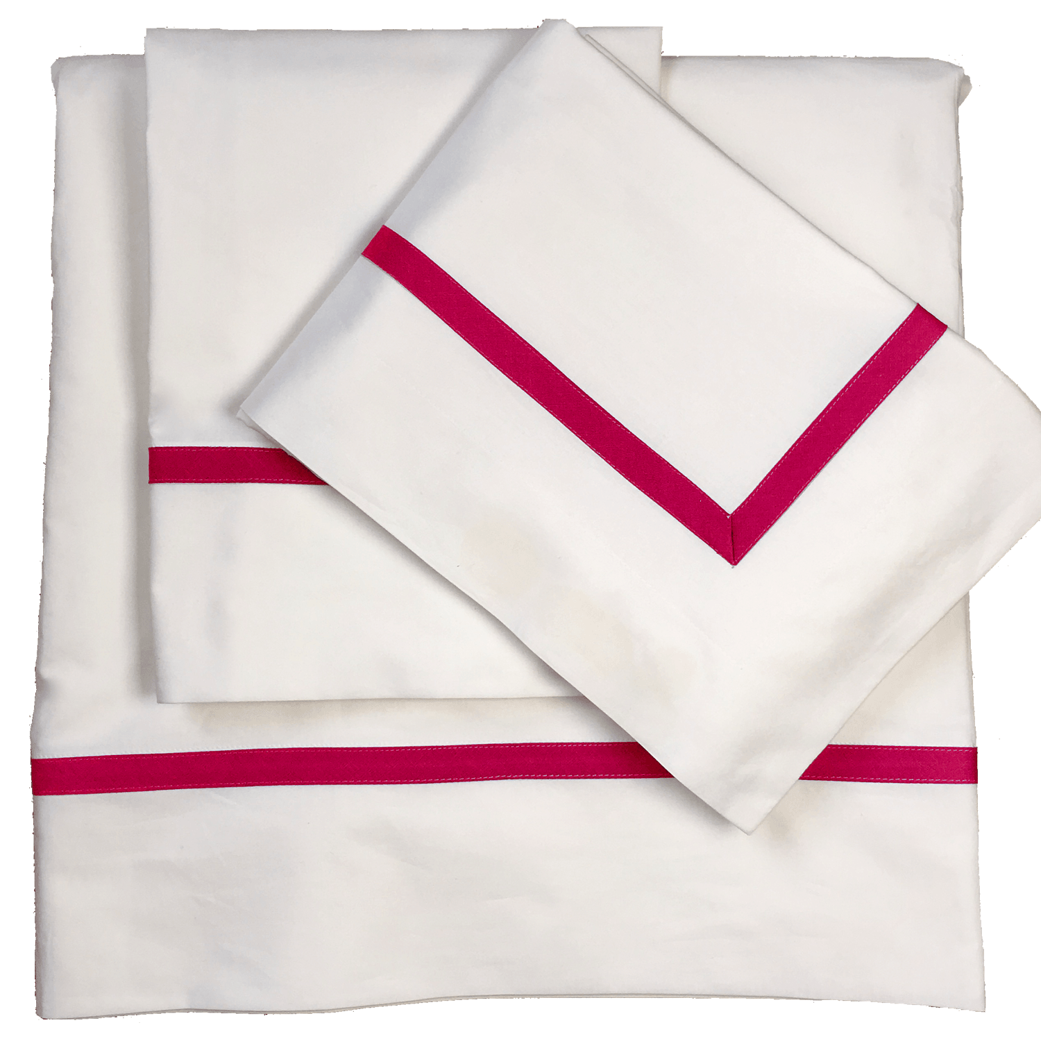 Bed Linen Set: Scarlet Red