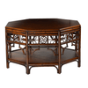 Red Egg Coffee Table: Indochine Octagonal - Dixie & Grace