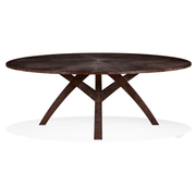 Keith Fritz Fine Furniture Dining Table: Victory - Fumed Oak - Dixie & Grace