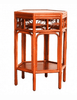 Red Egg Indochine end table