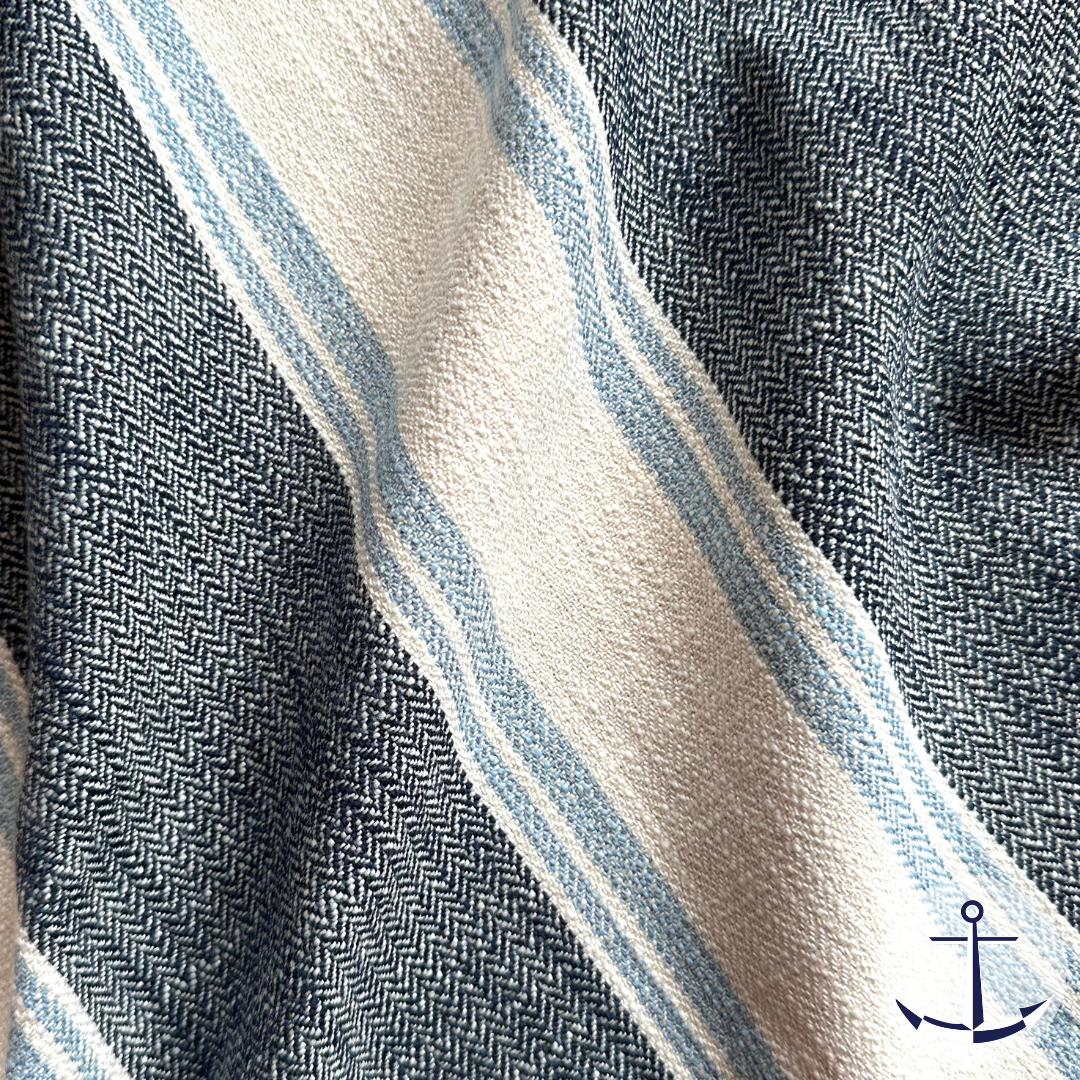 Fabric: La Riviera Stripe - Blue