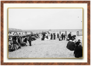 A Day at the Beach II - Antique Photographic Print