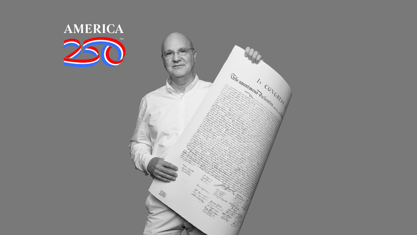 Dixie & Grace, in proud partnership with America250™ is honored to join the nation in observance of the semiquincentennial anniversary of the signing of the Declaration of Independence.

To mark this milestone, Dixie & Grace is offering the exclusive availability of an officially licensed America250™ limited-edition giclée printing of the Declaration of Independence.