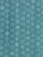 The Doshi - Lagoon custom fabric by Schuyler Samperton Textiles available on Dixie & Grace