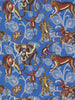Fabric: Dans La Jungle - Cobalt