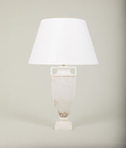 Table Lamp: Etruscan Alabaster Urn