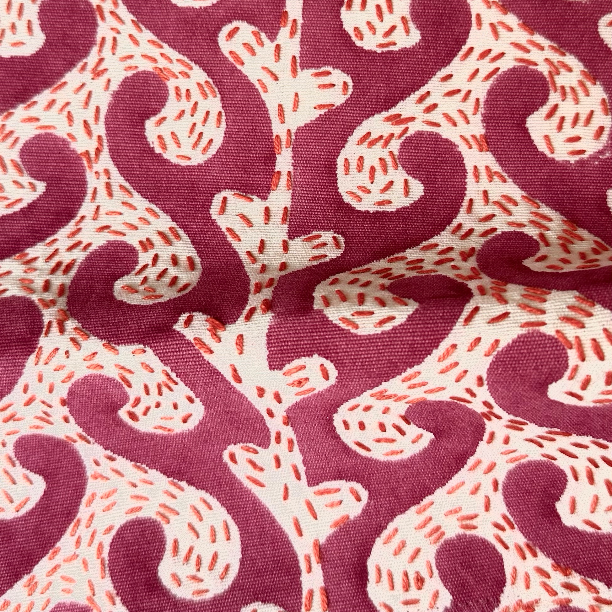 Fabric: Breach Candy - Rani Pink