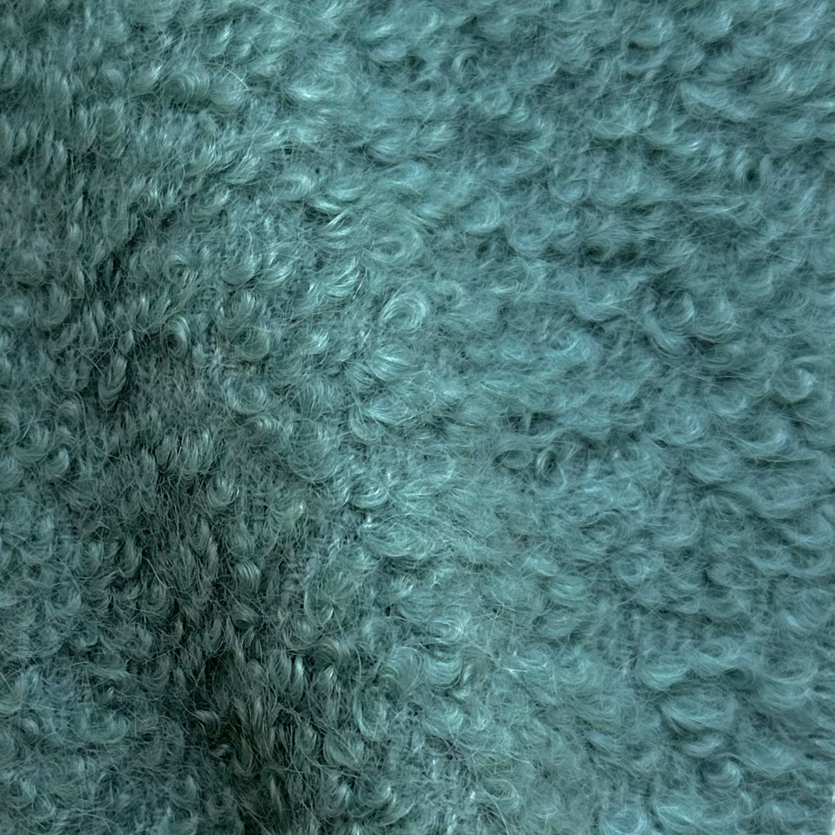 Fabric: Alpaca Bouclé - Sea Glass
