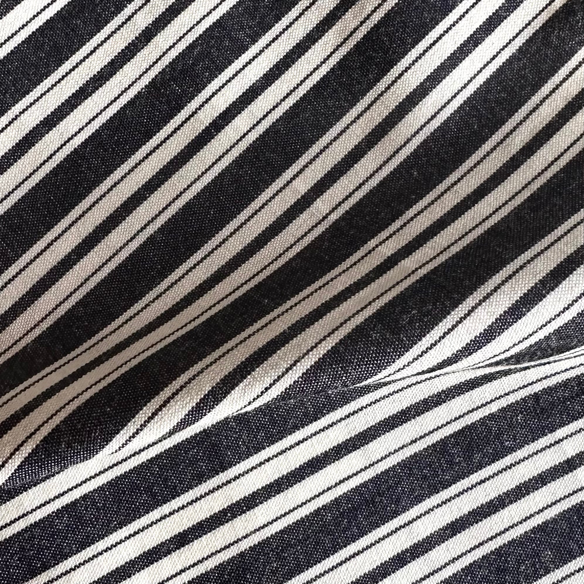 Fabric: Stripe - Noir