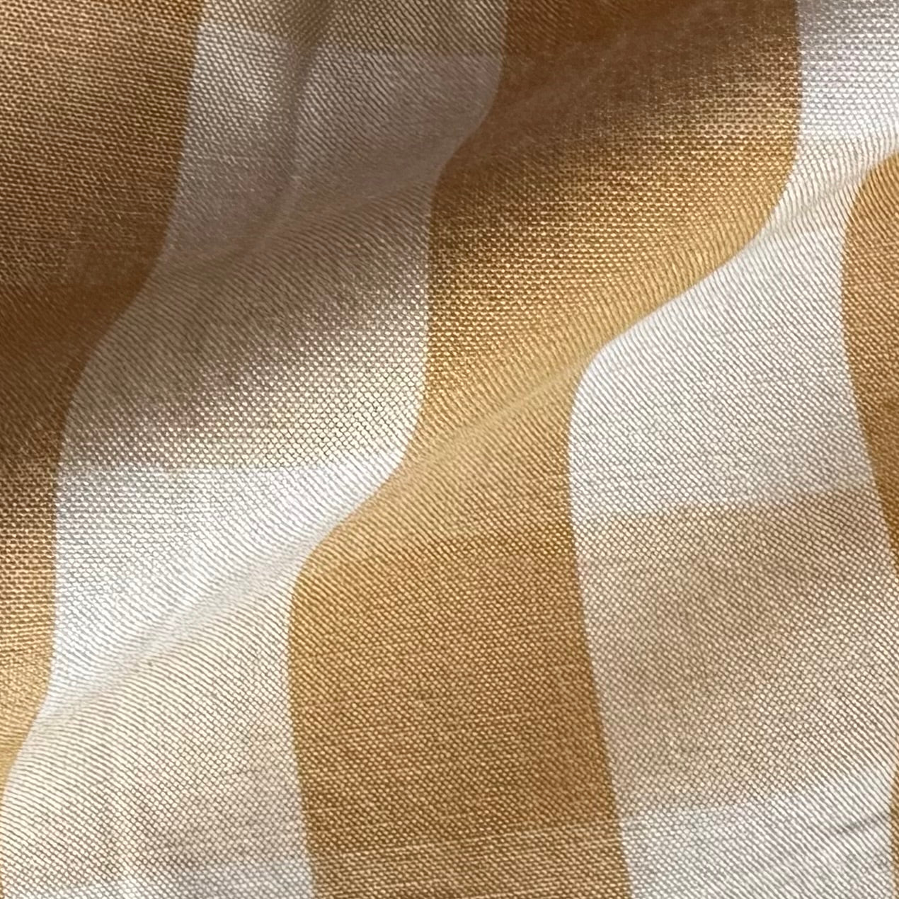 Fabric: Check - Gold