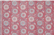 Peter Dunham Textiles Monica Geranium Pink fabric available on Dixie & Grace