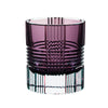 Artel Viden Double Old Fashioned - purple crystal glassware