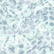 Fabric: Cowrie Shells - Aqua