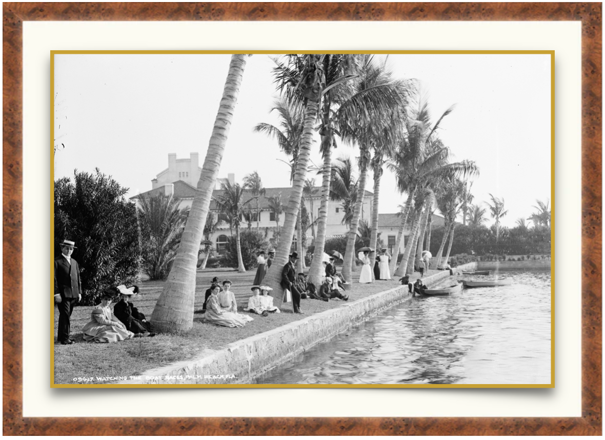 Boat Race - Antique Photographic Print