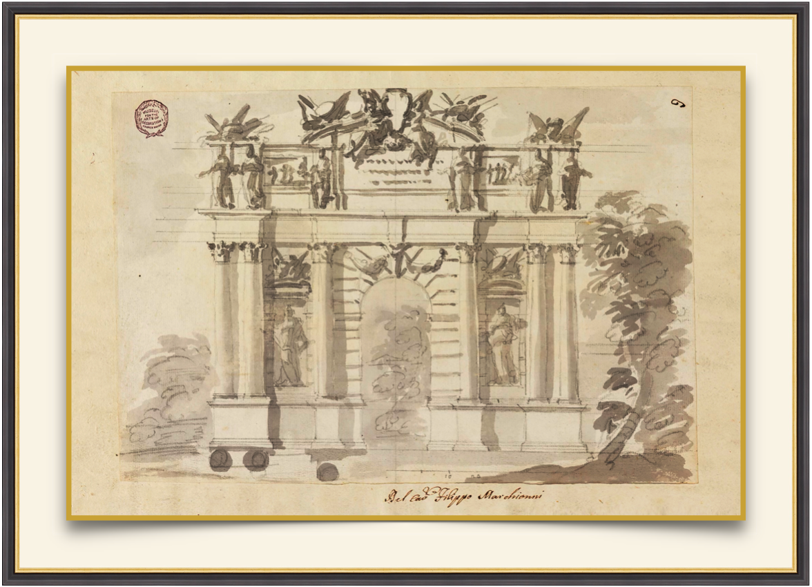 Elevation No. 2 - Antique Architectural Print