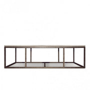 Coffee Table: Tavolino Wood & Iron