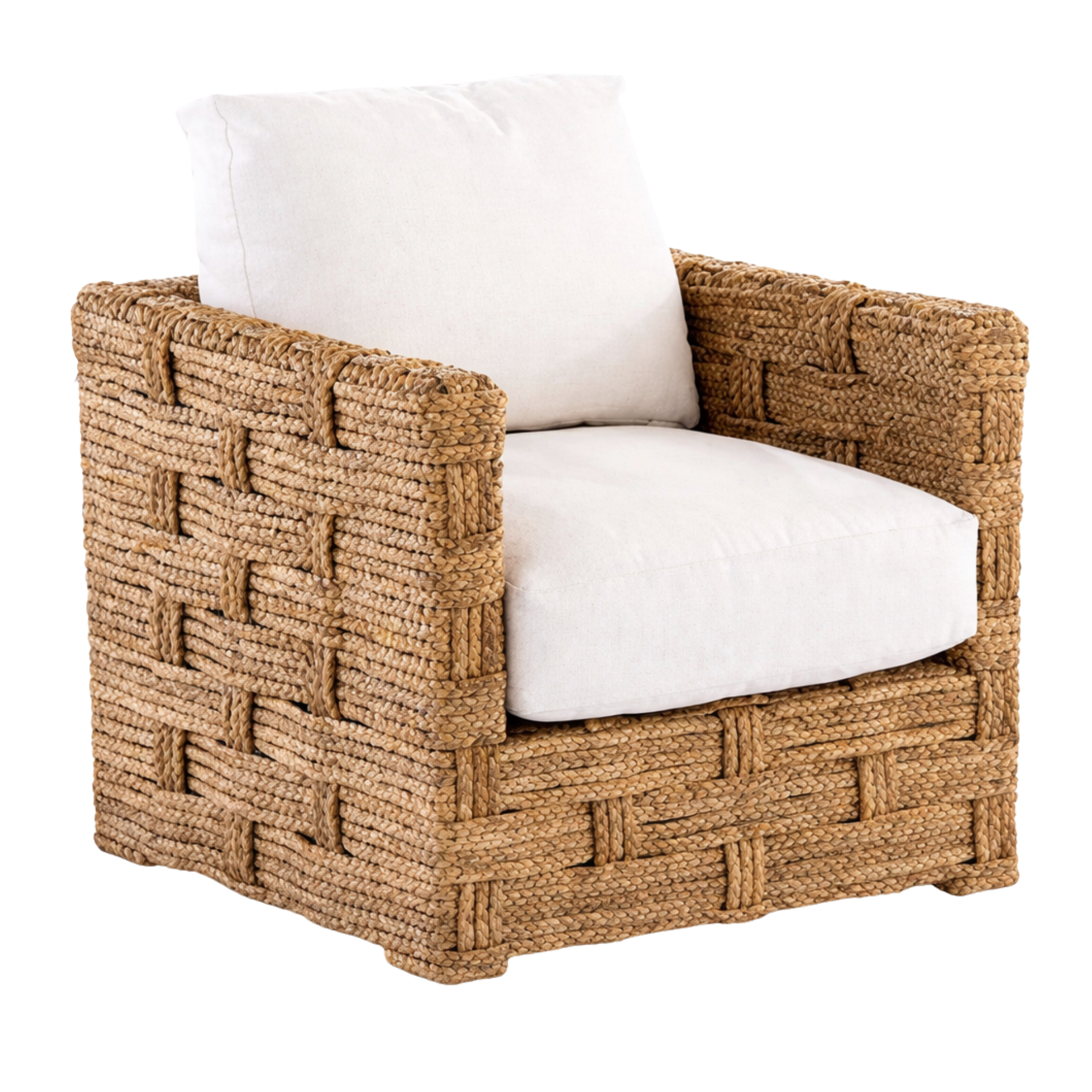 Chair: Hand Woven Palm Rope