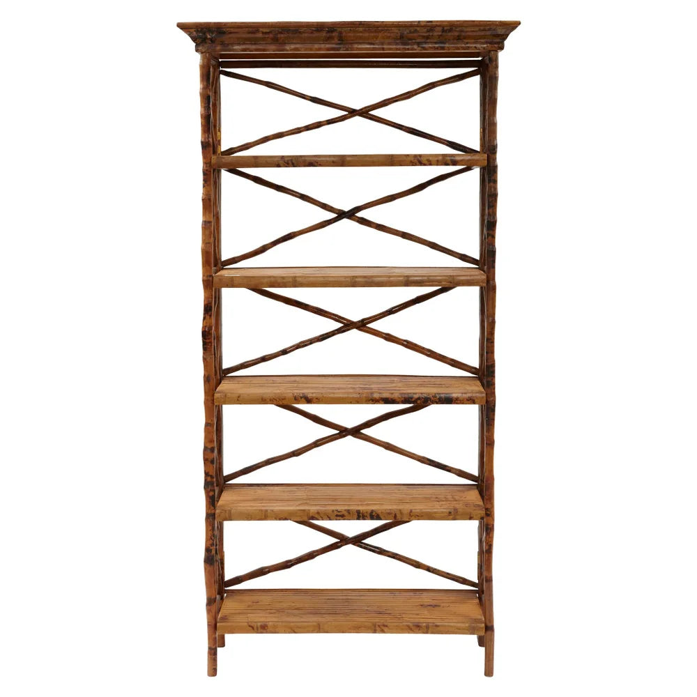 English Bookcase Five Shelf