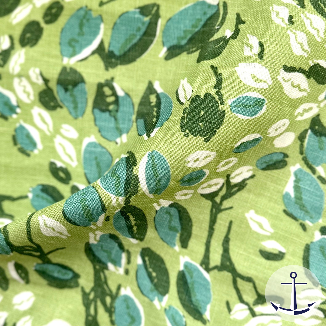 Fabric: Cowrie Shells - Kelp (Outdoor)