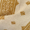 Fez-Gold/Natural custom fabric