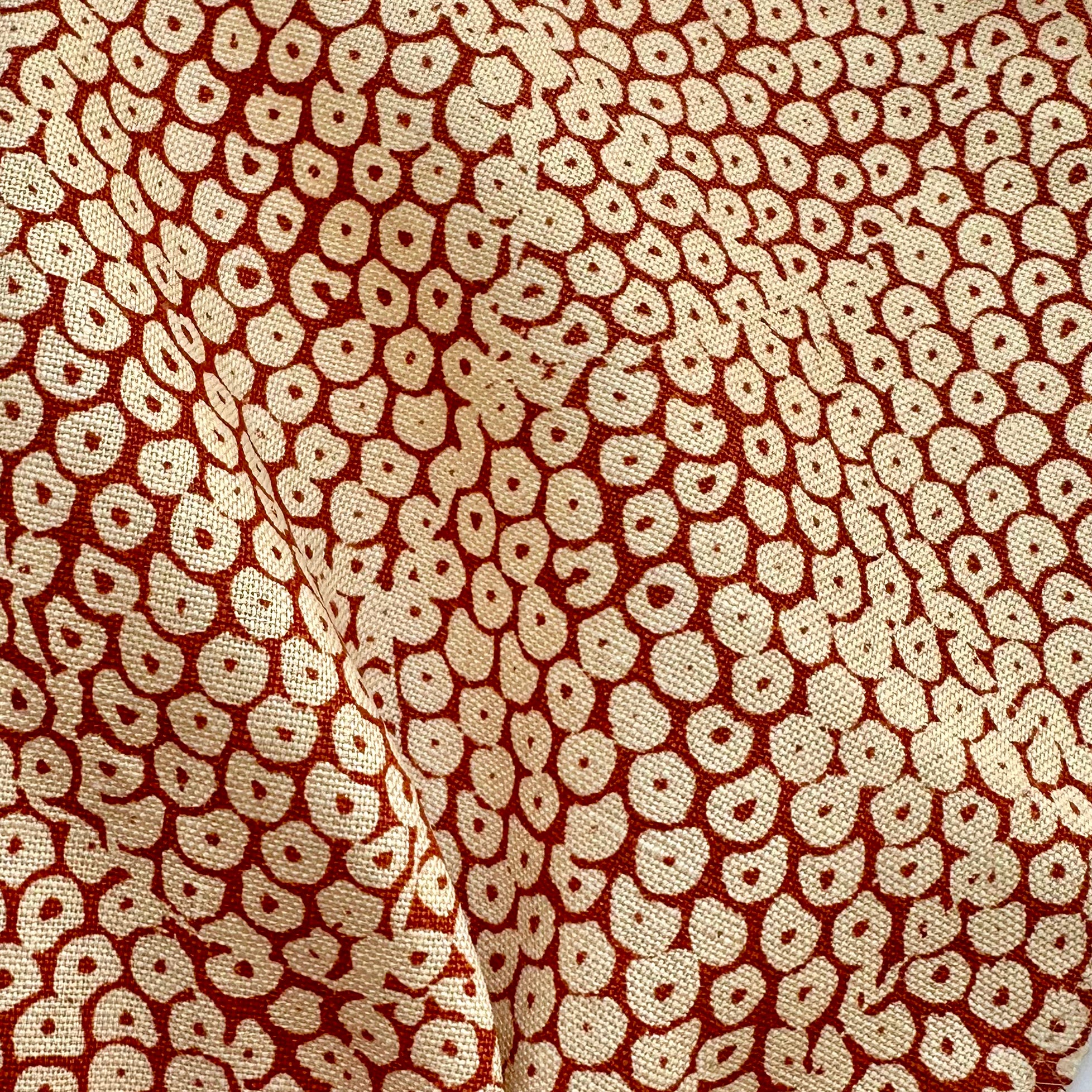 Fabric: Pintade - Paprika/Sand