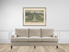 Fontainebleau - Framed Antique Architectural Print - Dixie & Grace