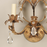 Vaughan Designs Sconce: Narbonne - Dixie & Grace