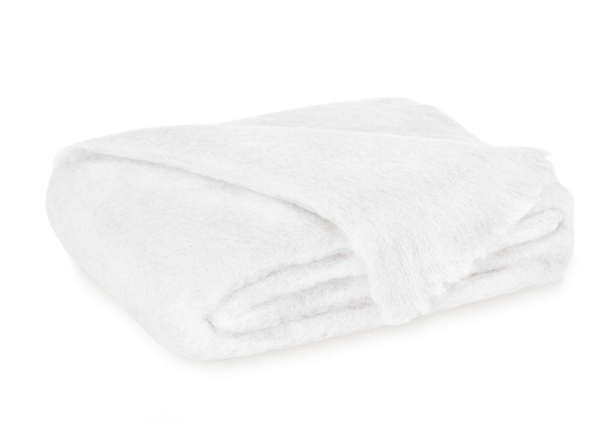 Brushed Mohair Throw