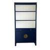 Tall Navy Cabinet Double Happiness Collectionby Red Egg 