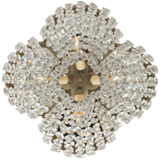 Niermann Weeks ceiling light fixture with crystal