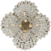 ceiling light fixture with crystal