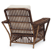 Backside of the rattan Presidential Chair