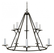 Formations USA Chandelier: Ferro Iron [Standard] - Dixie & Grace