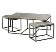 separated nesting cocktail tables