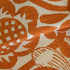 Holland & Sherry Fabric: Fleurs - Orange - Dixie & Grace