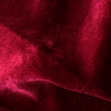 ruby king's velvet 69% viscose 19% cotton and 12% polyester fabric for the mallorca collection on dixie & grace