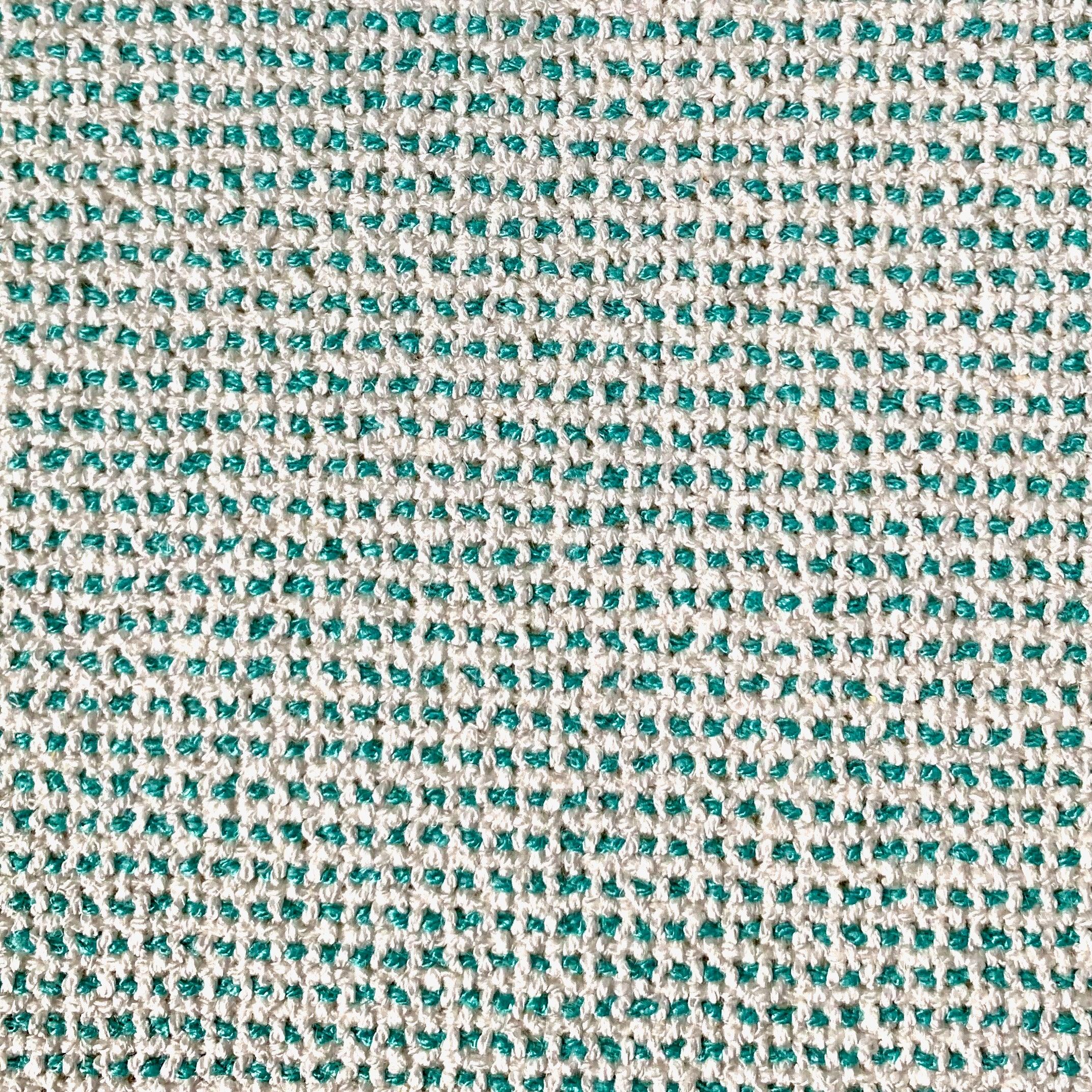 Fabric: Palm Beach Grid - Turquoise
