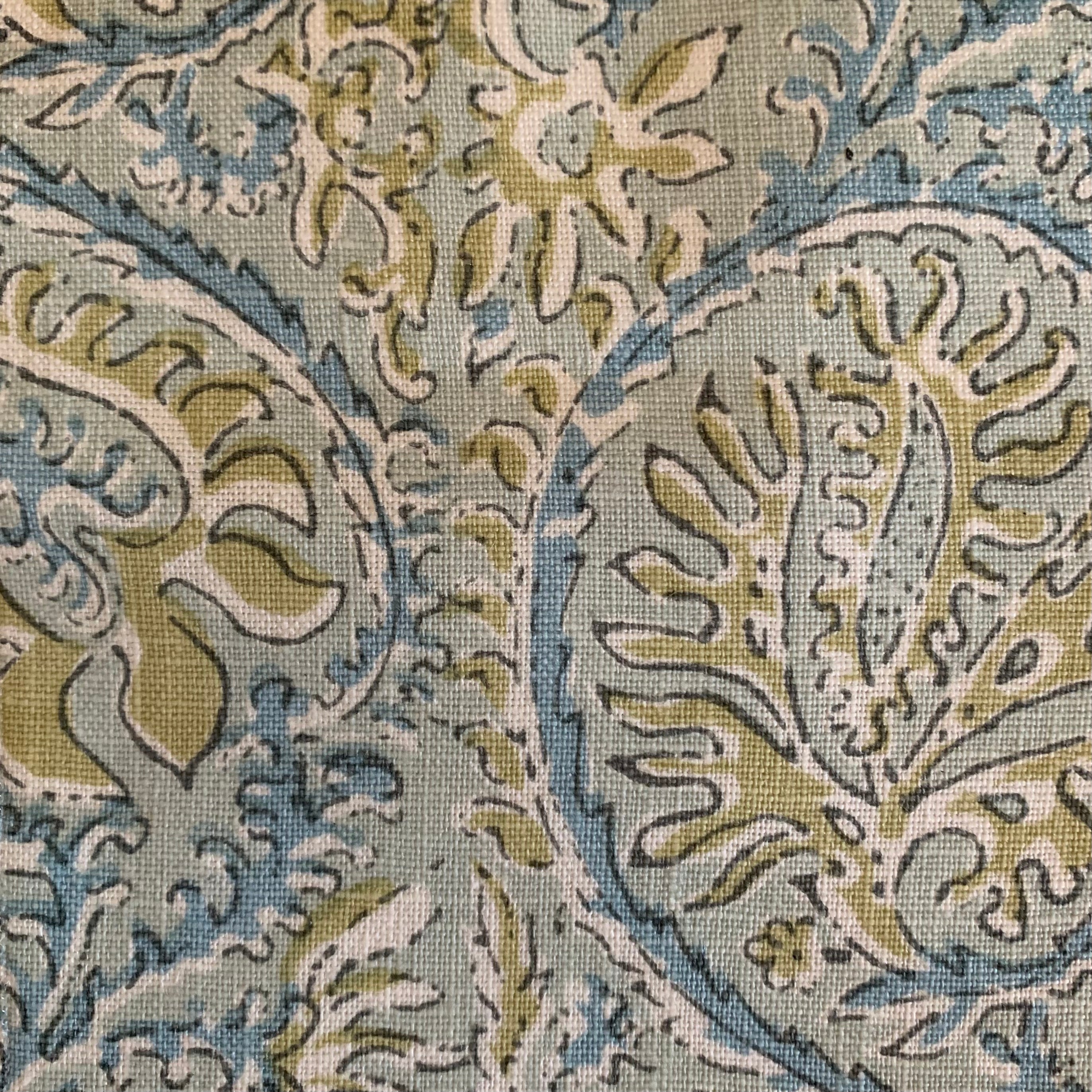 Fabric: Shangri La - Aqua (Indoor)