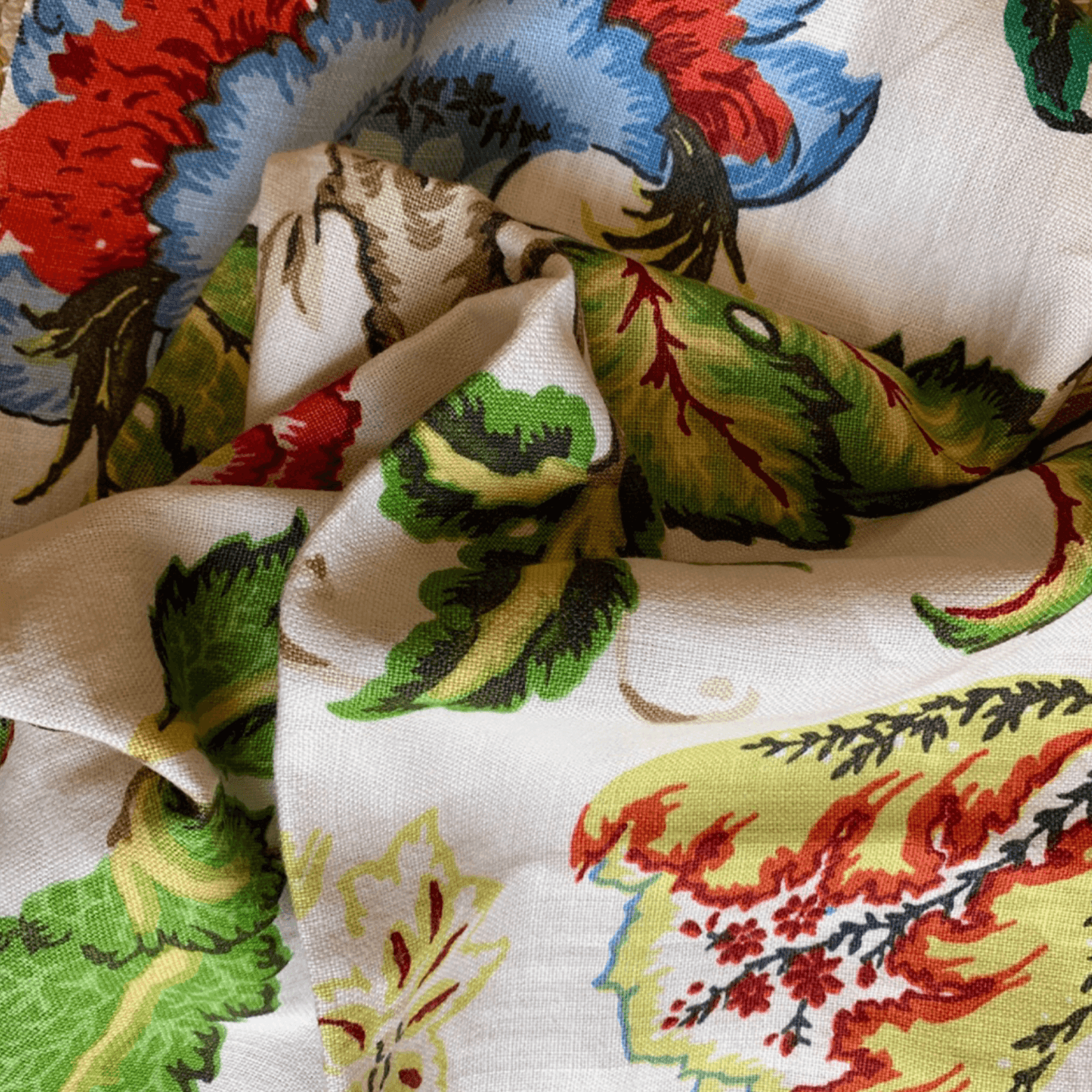 Fabric: Tree of Life - Ivory