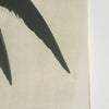 detail of antique botanical fine art print with gold edge