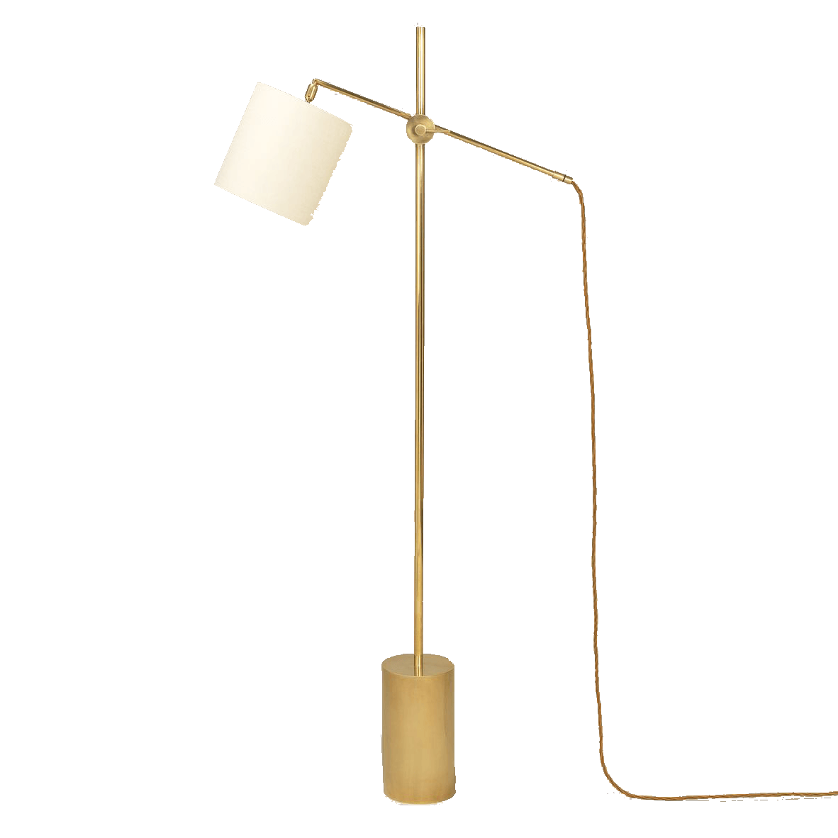 Floor Lamp: Farnham [Brass]