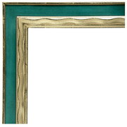 Mirror: Picasso [Turquoise] - Dixie & Grace