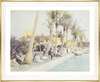framed historical photo print
