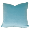 Pillow: No. 38 Light Blue Velvet - Dixie & Grace