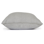 natural linen throw pillow