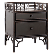 Side Table: Indochine with Drawers - Dixie & Grace