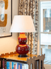 Vaughan Designs Table Lamp: Avebury [Sang de Boeuf] - Dixie & Grace