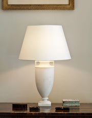 Vaughan Designs Table Lamp: Etruscan Alabaster Urn - Dixie & Grace